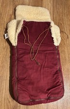 Lammfell Fußsack für