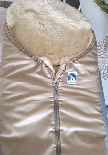 Eisbärchen lammfel fusssack - eisbärchen,
