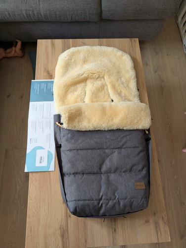 Merino echtfell fußsack - echtfell,