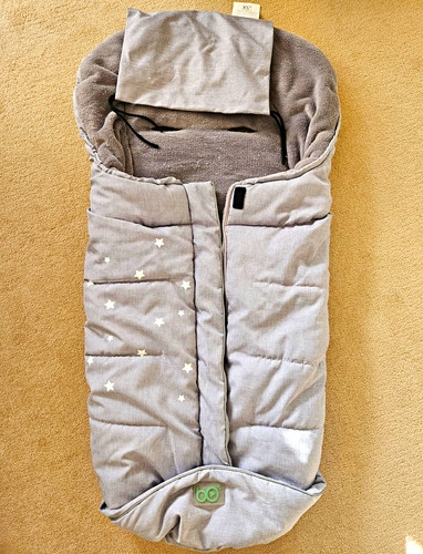 Kinderwagen fußsack grau - bo, kinderwagen-fußsack
