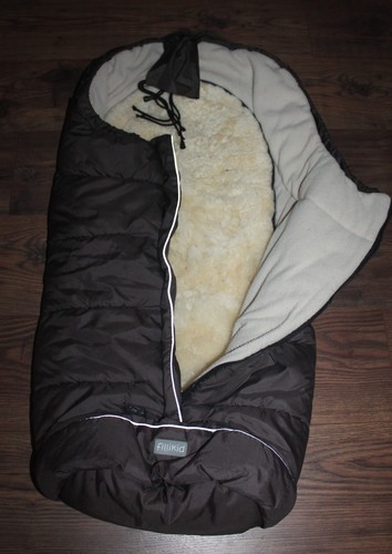 Lammfell fußsack fillikid - lammfell-fußsack,